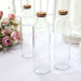 12 Round 16 oz Refillable Glass Bottles Storage Jars with Cork Stopper - Clear GLAS_JAR20_16_CLR