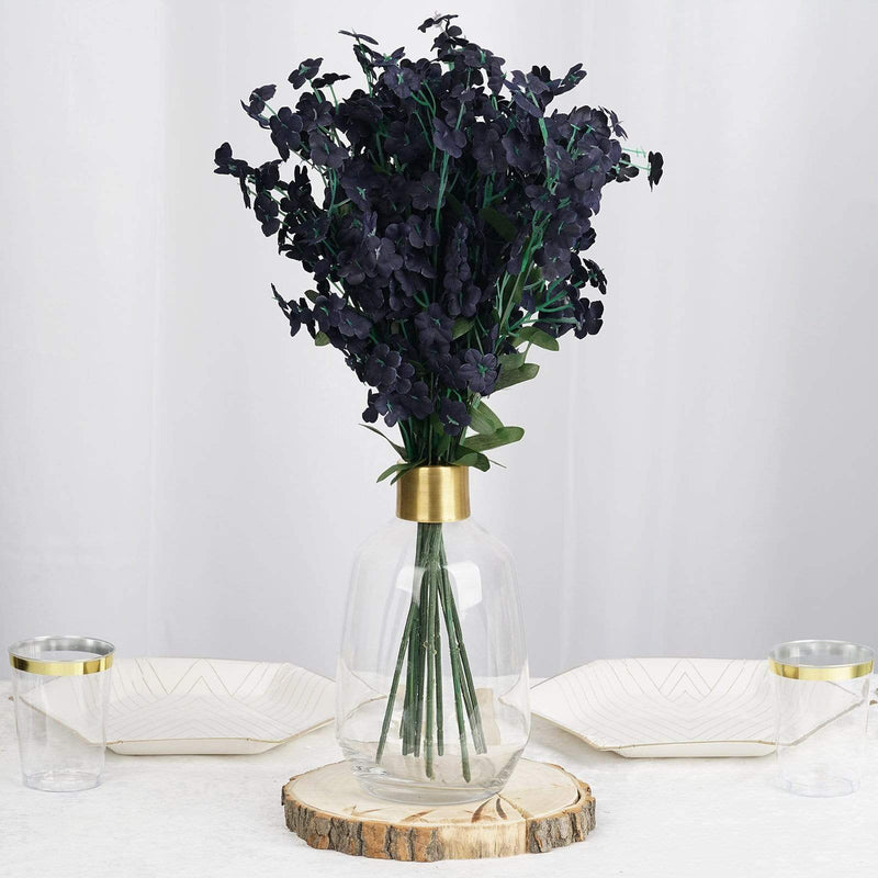 12 Silk Baby Breath Bushes