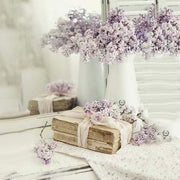 12 Silk Baby Breath Bushes