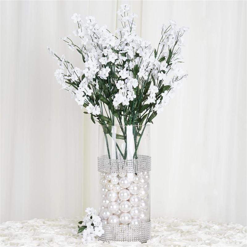 12 Silk Baby Breath Bushes ARTI_BRTH_WHT
