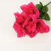 12 Silk Open Roses Bushes
