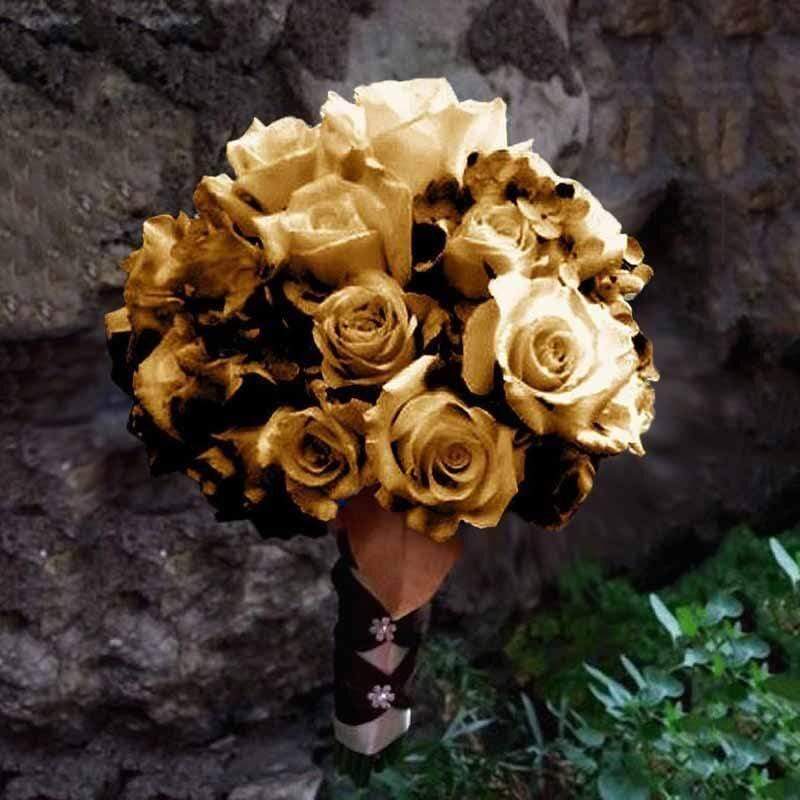 12 Silk Rose Buds Bushes Flowers Wedding Arrangements