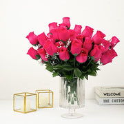 12 Silk Rose Buds Bushes Flowers Wedding Arrangements