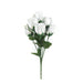 12 Silk Rose Buds Bushes Flowers Wedding Arrangements ARTI_84_SILV