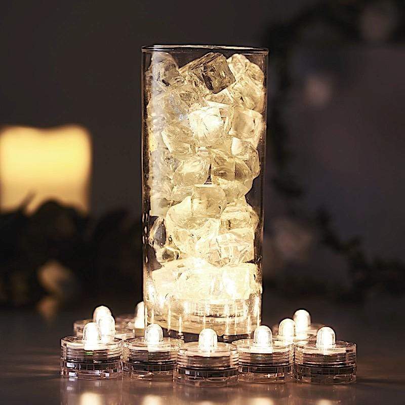 12 Submergible Lights for Vases and Centerpieces - LED