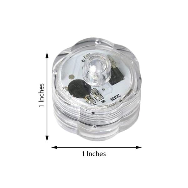 12 Submergible Lights with Remote Control - LED White LED_RMT02_WHT