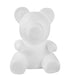 12" tall 3D Bear Styrofoam Animals DIY Craft Arts - White FOAM_CRAF_BEAR01_M