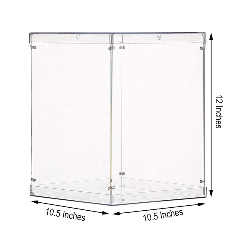 12" tall Acrylic Display Box Centerpiece Pedestal Riser Column