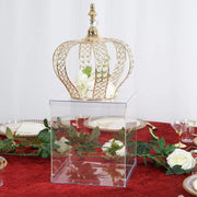 12" tall Acrylic Display Box Centerpiece Pedestal Riser Column