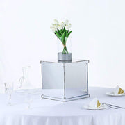 12" tall Acrylic Display Box Centerpiece Pedestal Riser Column