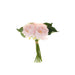 12" tall Silk Artificial Peony Flowers Bouquet ARTI_BOUQ_PEO06_046