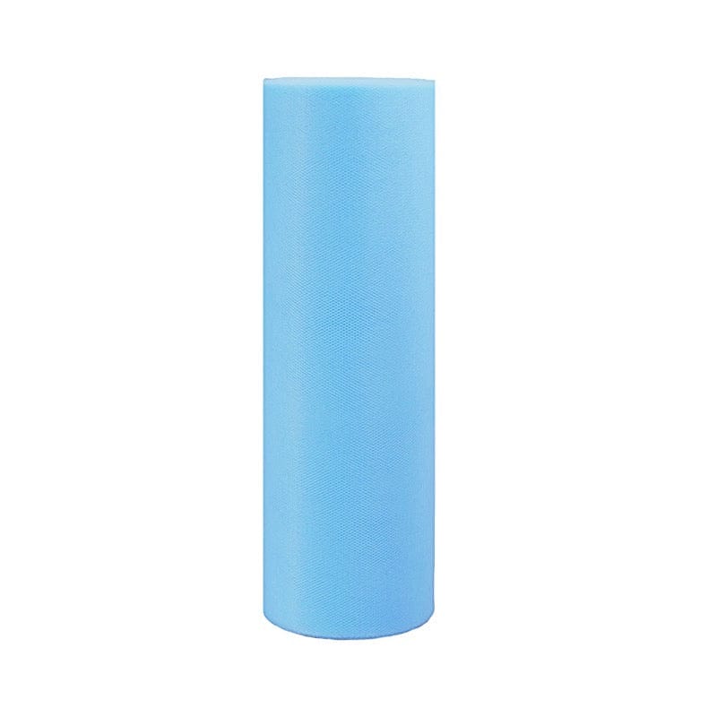 12" x 100 yards Wedding Tulle Roll TUL_12ROL_100YD_BLUE