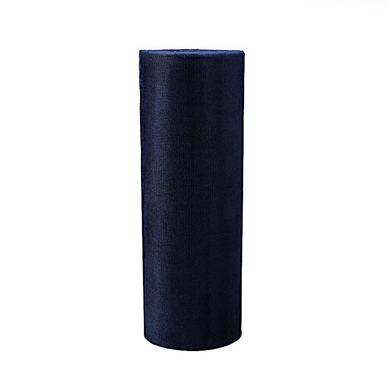 12" x 100 yards Wedding Tulle Roll TUL_12ROL_100YD_NAVY