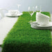 12" x 108" Artificial Green Grass Table Runner RUN_GRN01_1x9