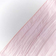 12" x 108" Metallic Accordion Crinkled Taffeta Table Runner
