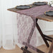12" x 108" Rose Flower Design Lace Table Runner