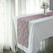 12" x 108" Rose Flower Design Lace Table Runner