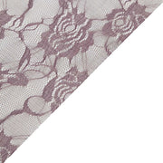 12" x 108" Rose Flower Design Lace Table Runner