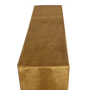 12"x107" Premium Velvet Table Runner Wedding Linens