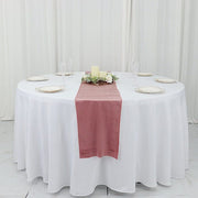 12"x107" Premium Velvet Table Runner Wedding Linens
