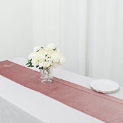 12"x107" Premium Velvet Table Runner Wedding Linens