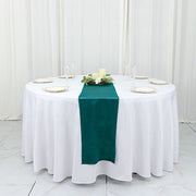12"x107" Premium Velvet Table Runner Wedding Linens