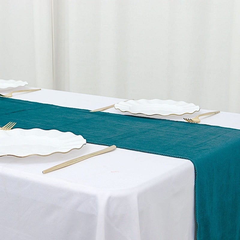 12"x107" Premium Velvet Table Runner Wedding Linens