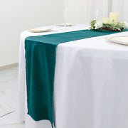12"x107" Premium Velvet Table Runner Wedding Linens
