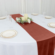 12"x107" Premium Velvet Table Runner Wedding Linens