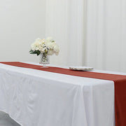 12"x107" Premium Velvet Table Runner Wedding Linens