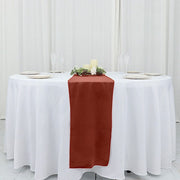12"x107" Premium Velvet Table Runner Wedding Linens