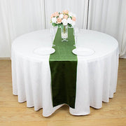 12"x107" Premium Velvet Table Runner Wedding Linens