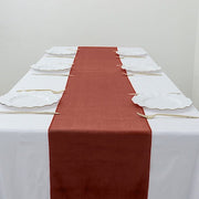 12"x107" Premium Velvet Table Runner Wedding Linens RUN_VEL_TERC