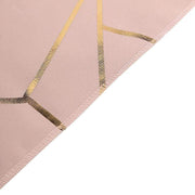 12"x108" Geometric Polyester Table Runner Wedding Linens