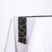 12"x108" Geometric Polyester Table Runner Wedding Linens
