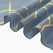 12"x108" Geometric Polyester Table Runner Wedding Linens