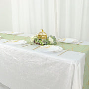 12"x108" Geometric Polyester Table Runner Wedding Linens