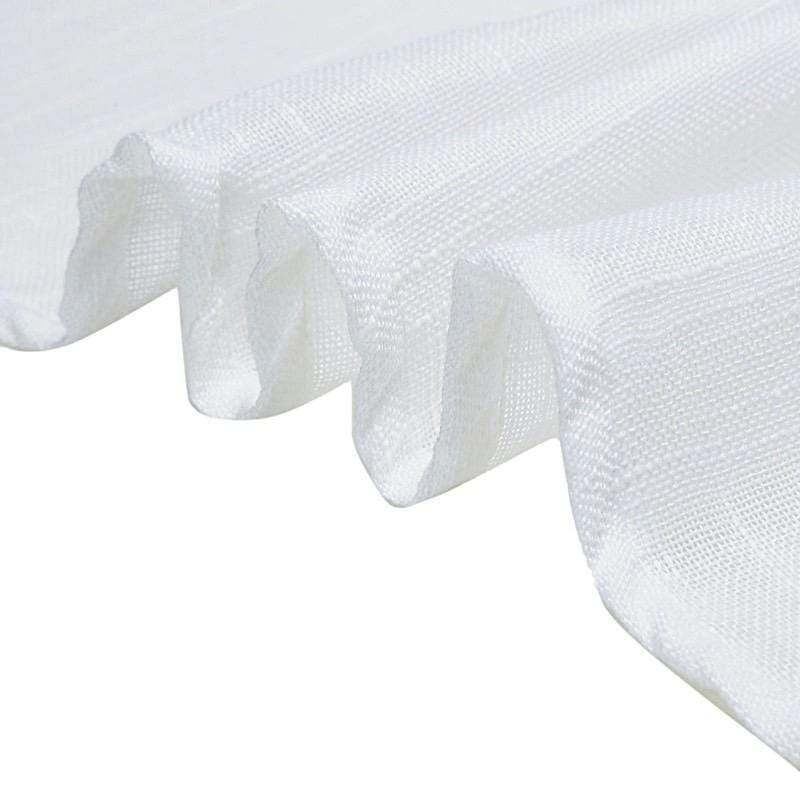 12"x108" Premium Faux Burlap Polyester Table Runner