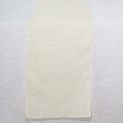 12"x108" Premium Faux Burlap Polyester Table Runner