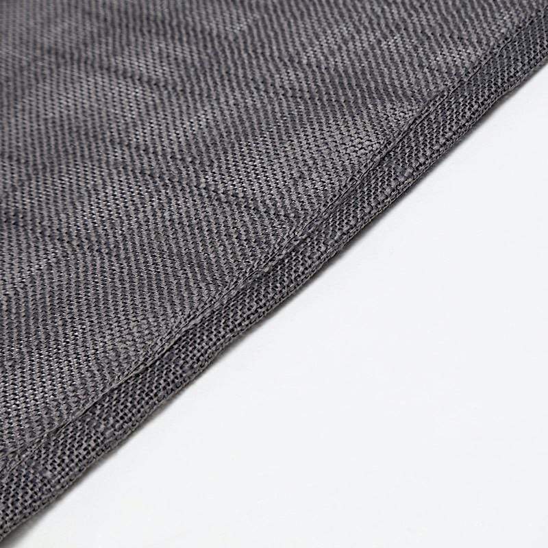 12"x108" Premium Faux Burlap Polyester Table Runner