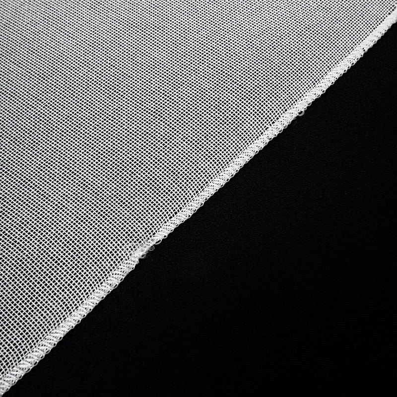 12"x108" Striped Faux Burlap Table Runner