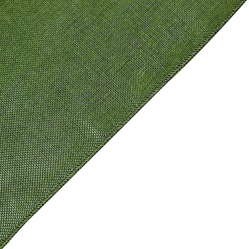 12"x108" Striped Faux Burlap Table Runner