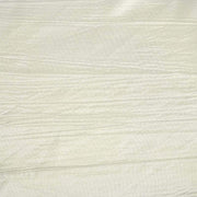 120" Accordion Crinkled Taffeta Round Tablecloth