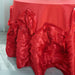 120" Large Roses Lamour Satin Round Tablecloth - Red TAB_73_120_RED