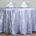 120" Pintuck Round Tablecloth Wedding Party Table Linens - Lavender TAB_PTK120_LAV