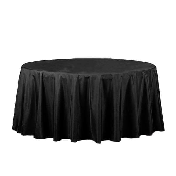 120" Polyester Round Tablecloth Wedding Party Table Linens