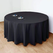 120" Polyester Round Tablecloth Wedding Party Table Linens