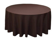 120" Polyester Round Tablecloth Wedding Party Table Linens