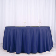 120" Polyester Round Tablecloth Wedding Party Table Linens