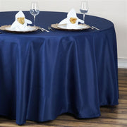 120" Polyester Round Tablecloth Wedding Party Table Linens